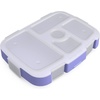 image:imageBentgo Kids Prints Tray with Transparent Cover  Reusable BPAFree 5Compartment Meal Prep Container with BuiltIn Portion Control for Healthy Meals At Home amp On the Go Carousel UnicornsCarousel Unicorns