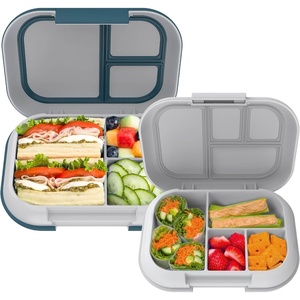 Bentgo Chill Kids (Gray) and Chill Max (Fog & Deep Teal) Lunch Box Set