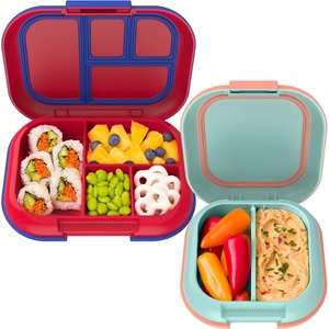 Bentgo Chill Kids (Red/Royal) and Chill Mini (Seaside Papaya) Lunch Box Set