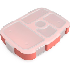 Bentgo Kids Tray with Transparent Cover (Purple)(Coral)