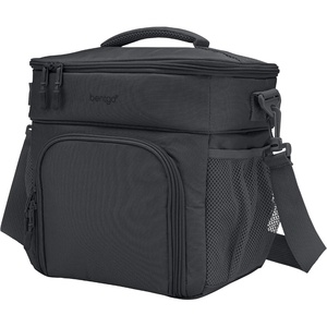 Bentgo Prep Deluxe Insulated Multimeal Bag – Lunch Box Bag, Holds 5 Meals, Premium Insulation up to 8 Hrs, Durable, Water-Resistant – Large Capacity For Adult Meal Prep (Blush)(Dark Gray)