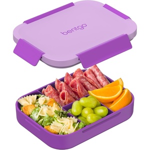 Bentgo Bentgo Kids Snap & Go Lunch Box Purple